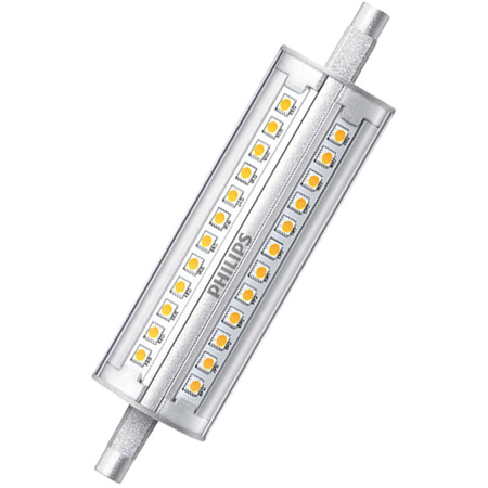 LED žárovka R7S 14W = 100W 1800lm 4000K Neutrální 300° 118mm PHILIPS Stmívatelná