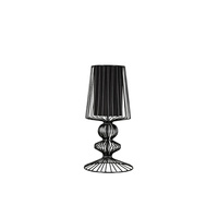 AVEIRO 5411 Nowodvorski Stolní lampa Černá E27 Stolní drát Ocel Retro