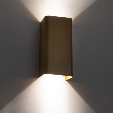 Nástěnné svítidlo na povrch 2x GU10 Gold Glamour BERGEN 10455 Nowodvorski