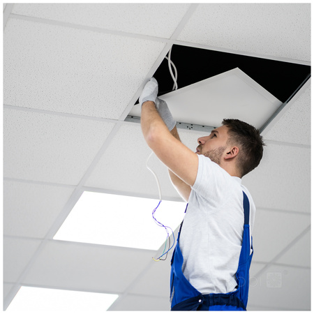 Povrchový panel LED 40W 5200lm 120° CCT bílý 30x120cm Capri Pro Kobi