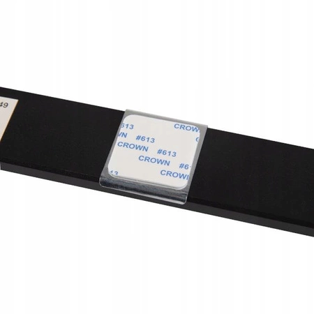 LED lišta na nábytek pod skříňovou lampu 4W 4500K 80cm s pohybovým senzorem černá