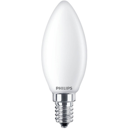 LED žárovka E14 B35 2.2W = 25W 250lm 2700K Teplá bílá vlákno PHILIPS