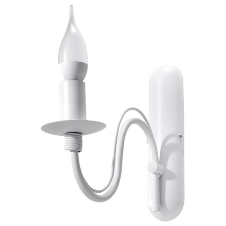 LED MINERWA E14 Nástěnné svítidlo bílé SOLLUX