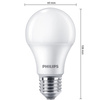 LED žárovka E27 A60 10W = 75W 1055lm 4000K neutrální bílá Milk PHILIPS
