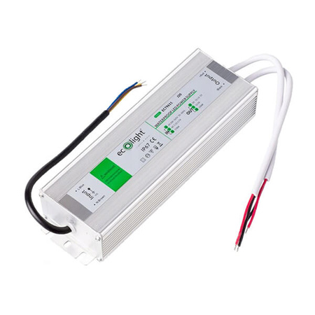 Hermetické napětí LED napájecí zdroj IP67 150W 12V Ecolight