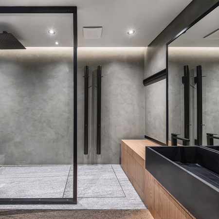 Zapuštěné halogenové bodové svítidlo GU10 černé kulaté Kobi