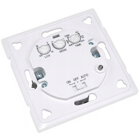 Mikrovlnný pohybový senzor 180° 15m vnitřní pro bílou plechovku