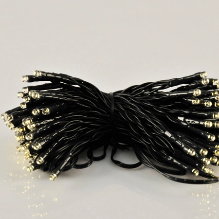 SOLÁRNÍ GARLAND 21.9m zahradní DEKORATIVNÍ 200x LED 3000K teplá bílá SHINE GOLDLUX (Polux)