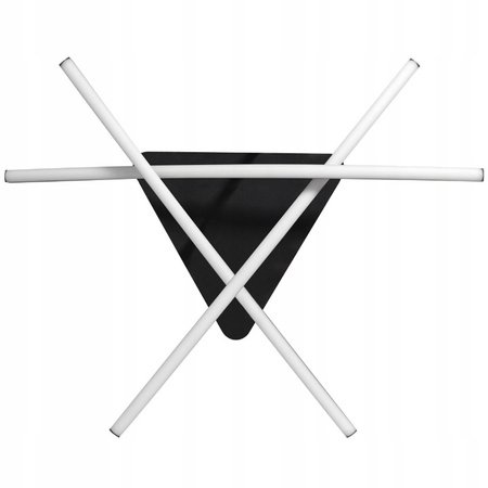 Geometrické stropní svítidlo PLAFON LED lustr MODENA LORIA 29W 4000K černá