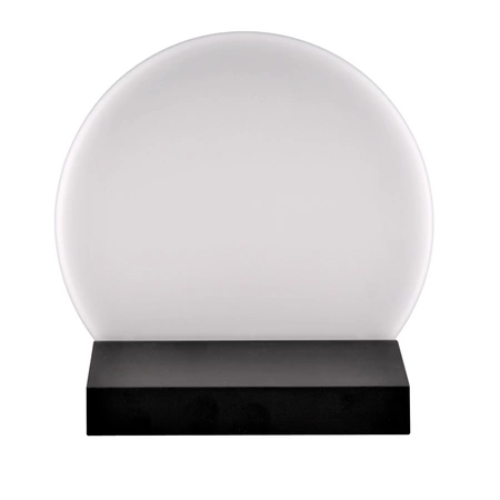 Venkovní nástěnné svítidlo LED fasádní svítidlo IP54 4000K Round Black