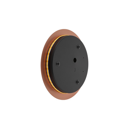 Nástěnné svítidlo LED 10W 130lm 3000K Warm Copper Modern RING LED M 10347 Nowodvorski