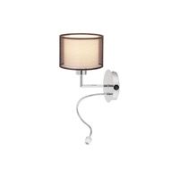 Nástěnné svítidlo LED E27 60W 85lm 4000K Chrome Classic Anastasia 2629 Rabalux