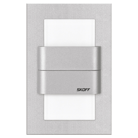 LED svítidlo na schodiště 1.6W 6500K 10V DC IP20 hliník DUO TANGO Skoff