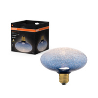 LED žárovka E27 Frost 3,5W 300lm 2700K Warm Decorative Flat Blue Osram