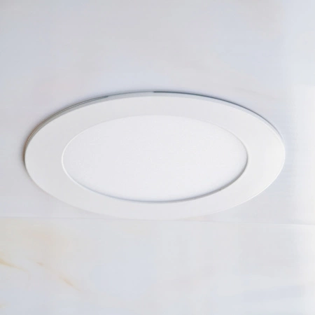 3x MIRO LED kruhové vestavné svítidlo. Bílé 6W 400lm 3000K GOLDLUX (Polux)