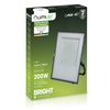 LED reflektor venkovní BRIGHT Vodotěsný 200W 22000lm 4000K LUMILED