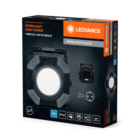 LED reflektor Pracovní lampa 100W 12000lm 6500K Přenosný LEDVANCE