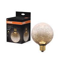 LED žárovka E27 Frost Ball 3,5W 300lm 2700K Warm Decorative Brown Osram