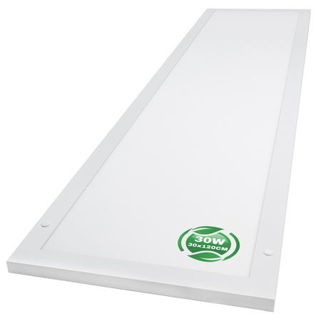 LED panel 120x30 Zapuštěný pod omítku 30W 4000lm 4000K neutrální bílá Ecolight