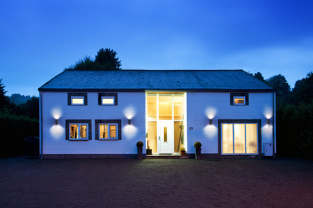 LED GU10 IP65 IK05 Grey Endura Ledvance Venkovní zahradní nástěnná lampa