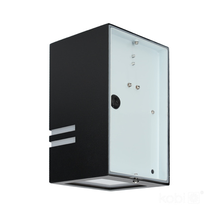 Zahradní venkovní nástěnné svítidlo GU10 IP44 Black Quazar Kobi