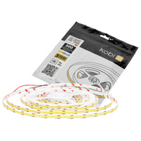 LED pásek 5W 500lm 4000lm Neutral 1600LED 12V 5m CRI90 Tramo Premium Kobi