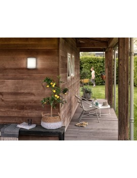 Zahradní lampa LED nástěnná lampa ANTELOPE myGarden 6W 4000K IP44 bílá PHILIPS