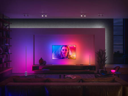 Stolní lampa SIGNE GRADIENT LED Dub EU/UK 11,8W CCT RGB PHILIPS HUE Bluetooth Zigbee