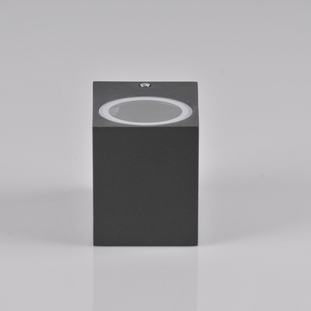 Venkovní zahradní nástěnné svítidlo s LED 1x GU10 BOSTON GOLDLUX (Polux) ALUMINIUM GRAY