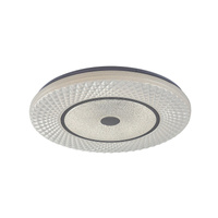 Plafond LED stropní světlo Povrchová montáž 72W CCT Stmívatelné Pilot Chrome Moderní Tornado Rabalux