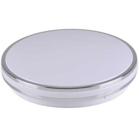 Stropní svítidlo ORBIT 40 LED stropní svítidlo 24W GOLDLUX (dříve Polux) CHROME 2600lm 4000K