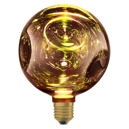 LED žárovka E27 Sphere 3,5W 300lm 2700K teplá bílá Decorative Pink ELECTRO GLASS MEDIUM Osram
