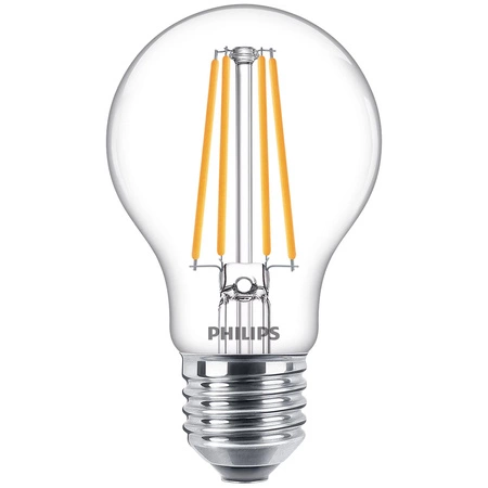 3x LED žárovka E27 A60 8,5W = 75W 1055lm 2700K teplá bílá Filament PHILIPS