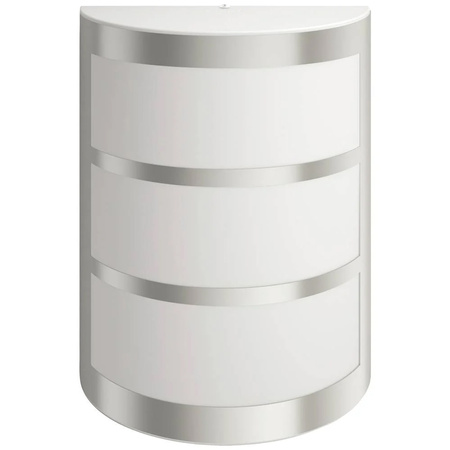 PYTHON 3,8W 2700K teplá IP44 Stříbrná nástěnná lampa PHILIPS LED pro zahradu