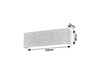 Nástěnné svítidlo LED 6W 420lm 3000K Grey Modern Morpheus 5685 Rabalux