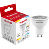 LED halogenová žárovka GU10 5.5W = 63W 450lm 6500K Studená bílá TOSHIBA Spotlight