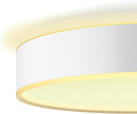LED stropní plafon Enrave White 9,5W 26cm CCT PHILIPS HUE Bluetooth + stmívač