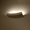 LED nástěnné svítidlo HATTOR 2xG9 Nástěnné svítidlo keramické bílé SOLLUX