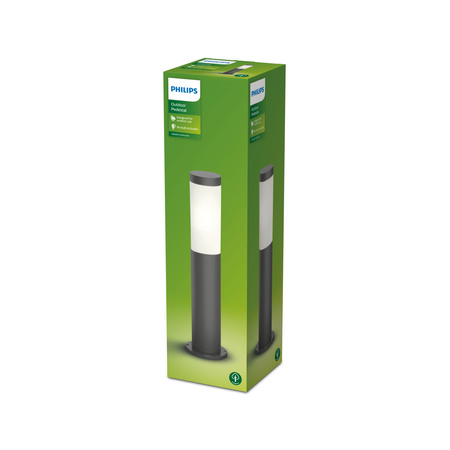 Venkovní LED zahradní svítidlo UTRECT myGarden E27 IP44 Tyč 45cm Antracit PHILIPS