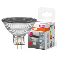 LED žárovka MR16 Reflector GU5.3 5W = 35W 345lm 4000K Neutral CRI90 12V 36° Stmívatelná SUPERSTAR Osram