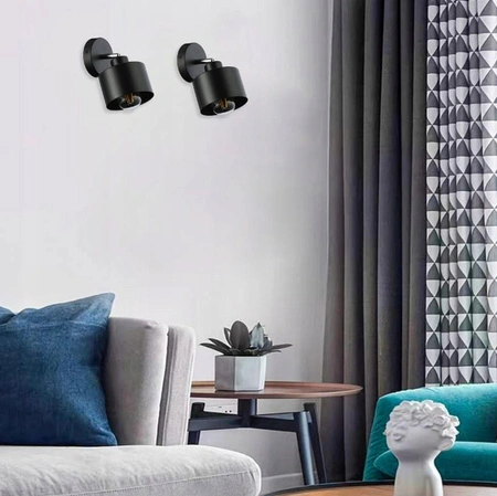 Spot E27 Movable Black Elza Masterled nástěnné svítidlo Reflektor Nástěnné svítidlo