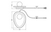 Stolní lampa Stolní svítidlo Stojací dekorativní G9 šedá USB-C Dekor Ledvance