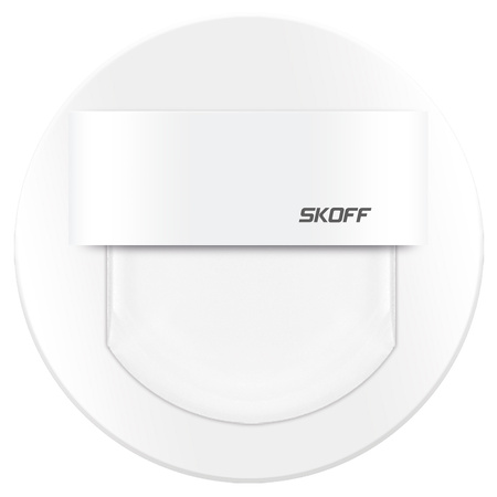 LED schodišťové svítidlo 0.8W modré 10V DC IP20 matná bílá RUEDA STICK Skoff