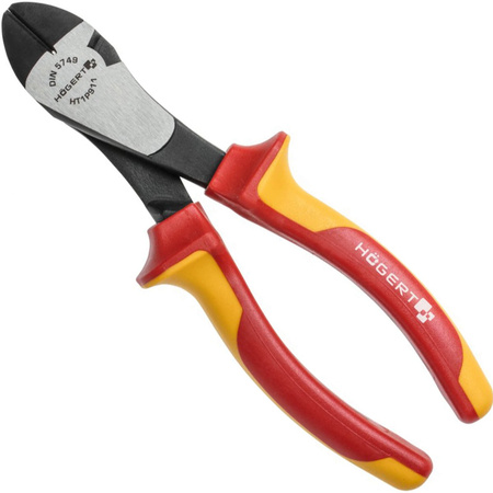 Hoegert Technik 180mm boční štípací kleště na kabely 1000V VDE Hoegert Technik