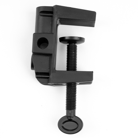 Držák pro stolní lampy, svorkový klip na stůl Černá LUMILED