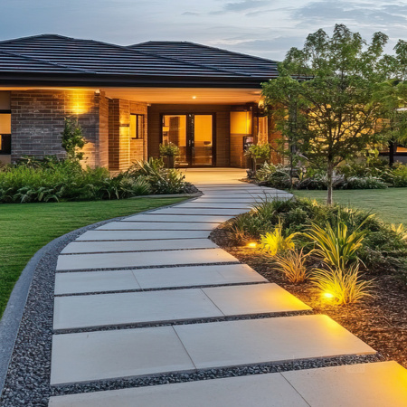 Podlahové kulaté svítidlo GU10 IP65 Chrome Entrada Kobi