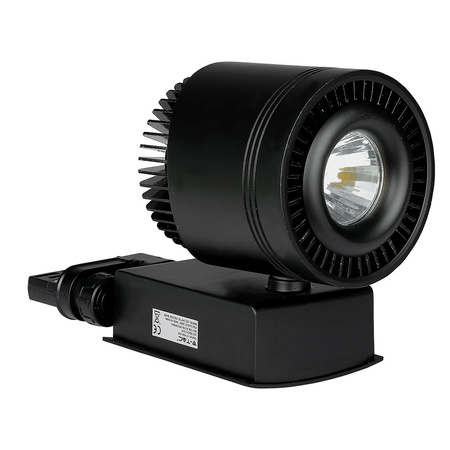 LED reflektor na kolejnici 45W 5000K Black COB VT-4545 V-TAC
