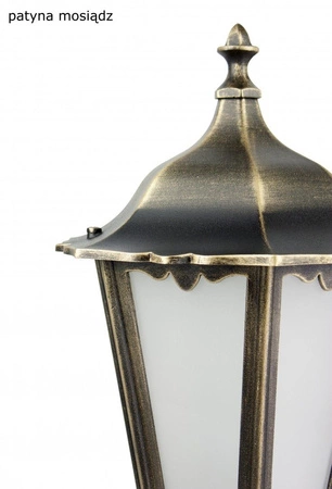 Venkovní závěsná LED zahradní lampa Retro Maxi K 1018/1/BD E27 Su-Ma