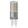 LED žárovka G9 4,4W = 48W 600lm 2700K teplá bílá 320° stmívatelná LED PIN Osram