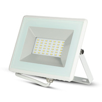 Reflektor LED 30W 2550lm 3000K IP65 Bílá SMD VT-4031W V-TAC